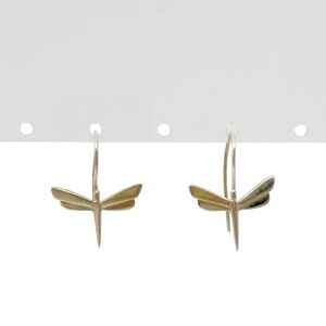 Sue B Designs sterling silver dragonfly earrings - GM559